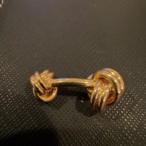 Vintage Tiffany Gold Knot cufflinks - Picture 2 of 6